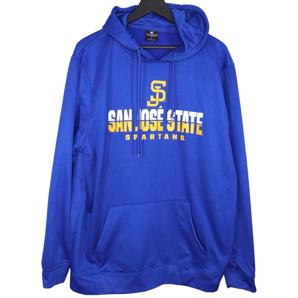 San Jose State Spartans NCAA Colosseum Hoodie Mens L Pullover Sweatshirt